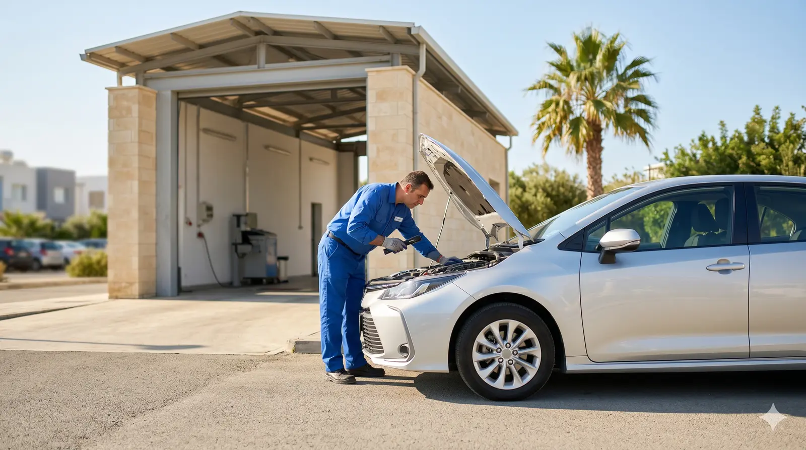 Vehicle inspection in Cyprus — KTEO